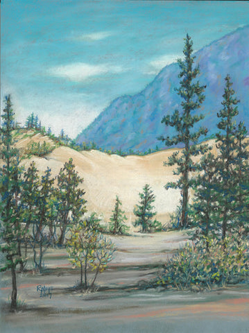 "Carcross Desert" Art Print
