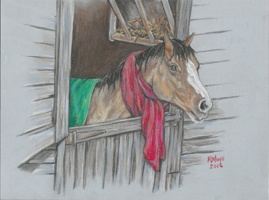 "Festive Horse" Art Print