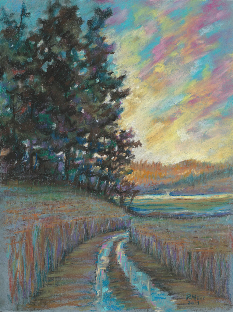 "Sunset after Rain" Art Print